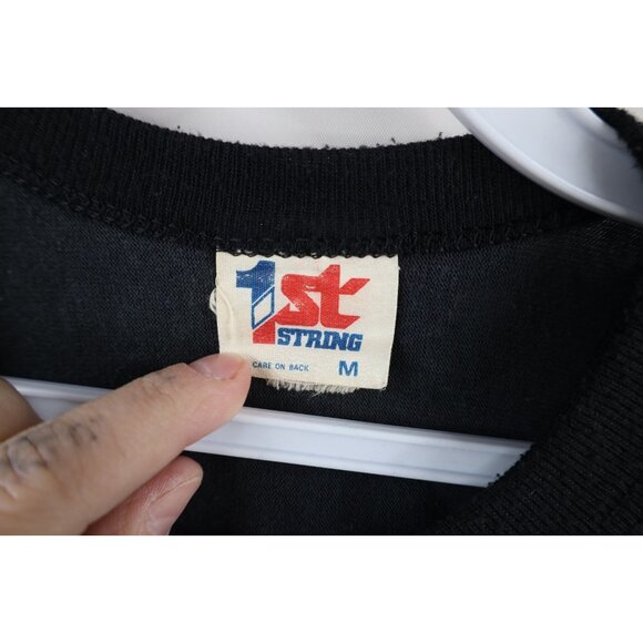 Vtg 70s Boys M Distressed Jack Lambert Pittsburgh Steelers Football Jersey USA - Picture 9 of 14